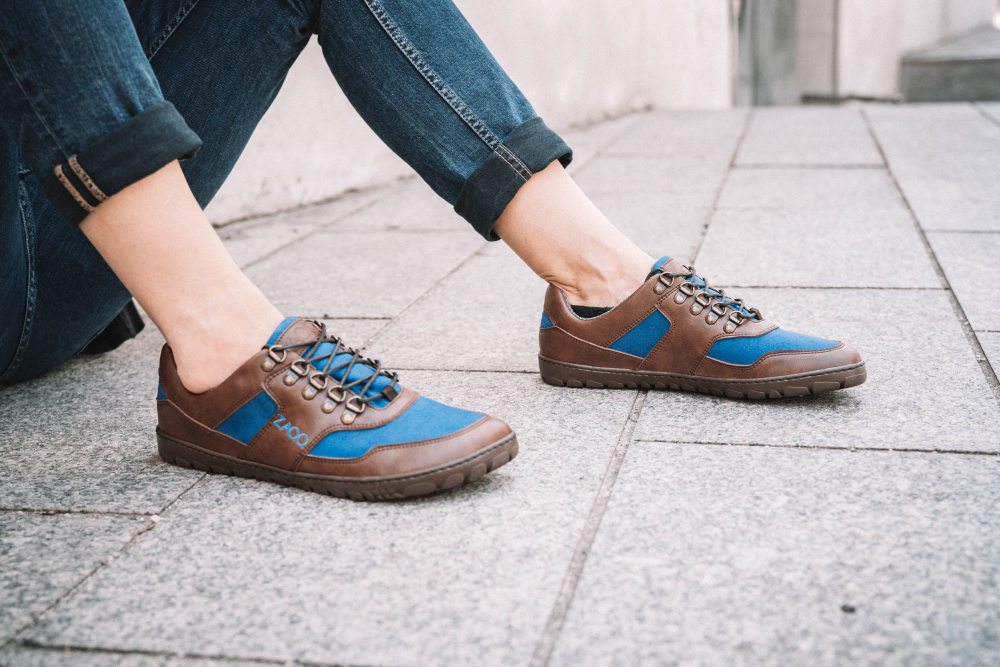 Hiqe alacsony barna kék vízálló