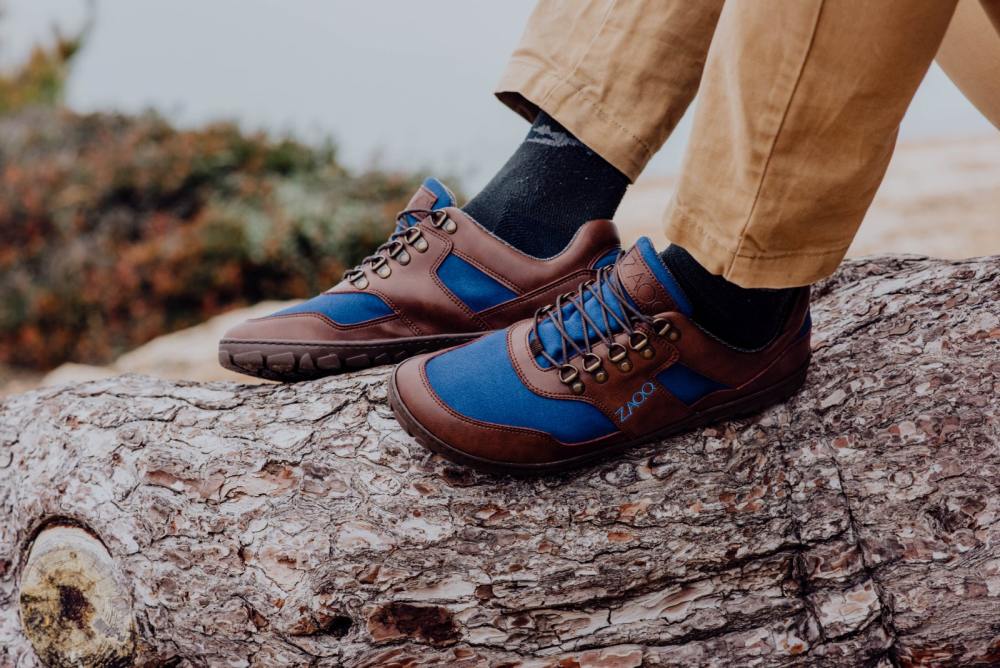 Hiqe alacsony barna kék vízálló