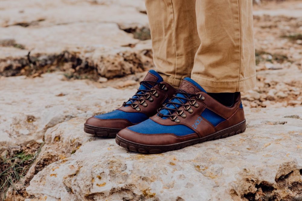 Hiqe alacsony barna kék vízálló