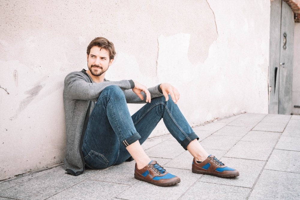 Hiqe alacsony barna kék vízálló