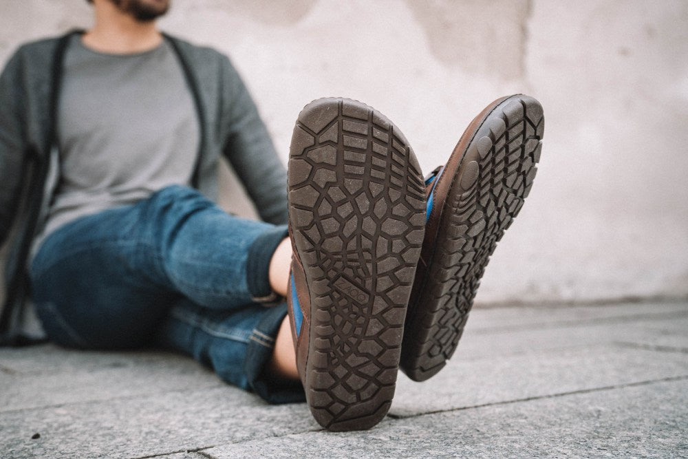 Hiqe alacsony barna kék vízálló