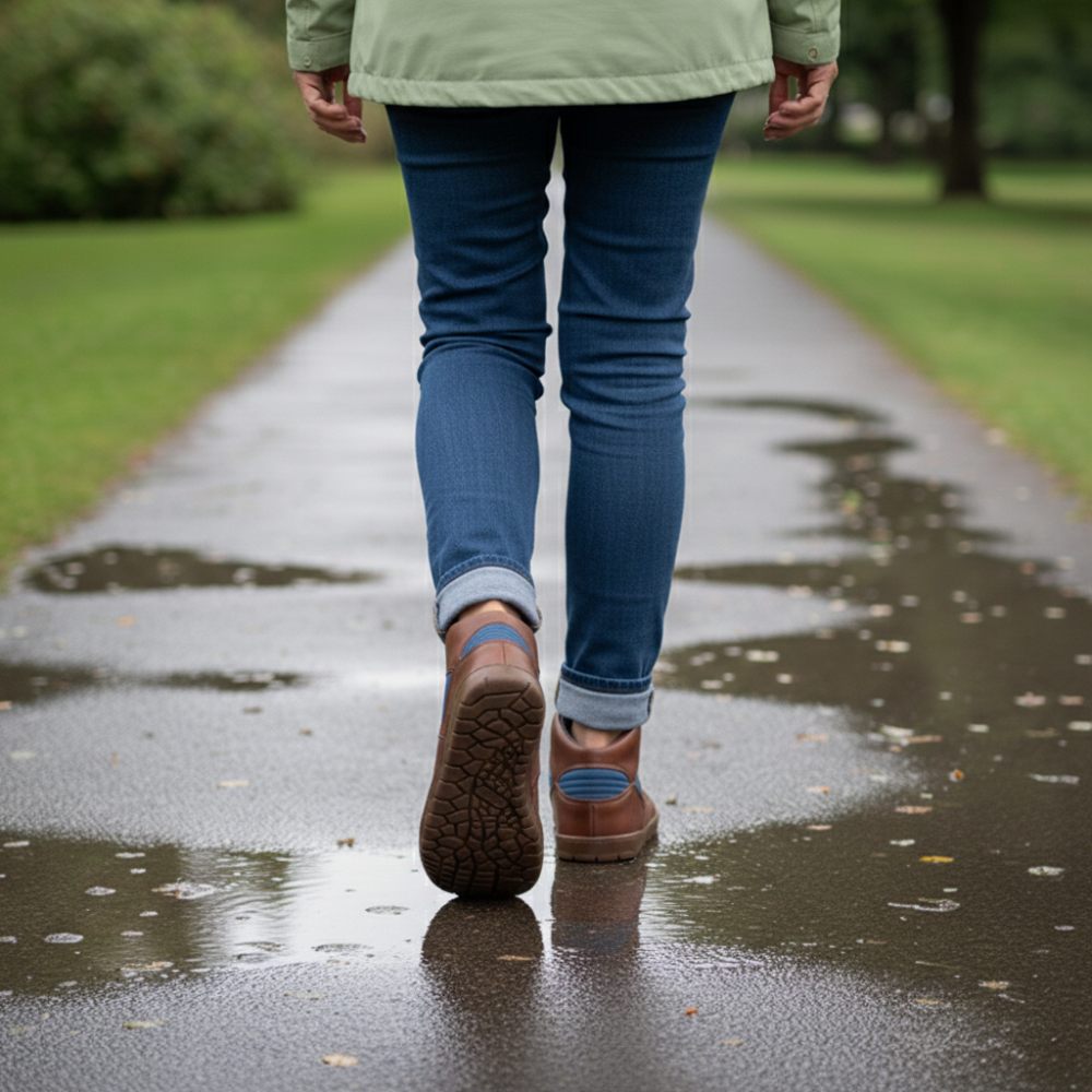 Hiqe középső vegán kék vízálló