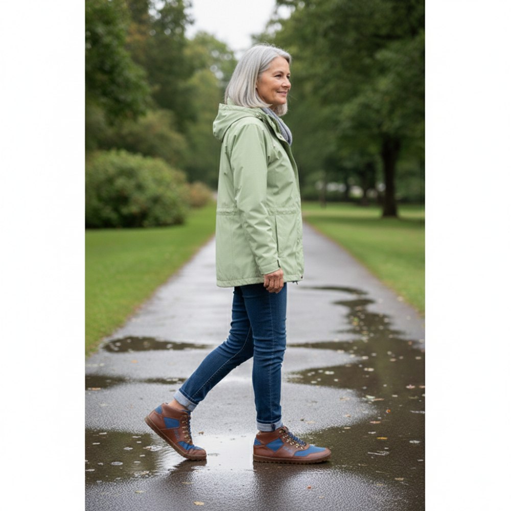 Hiqe középső vegán kék vízálló