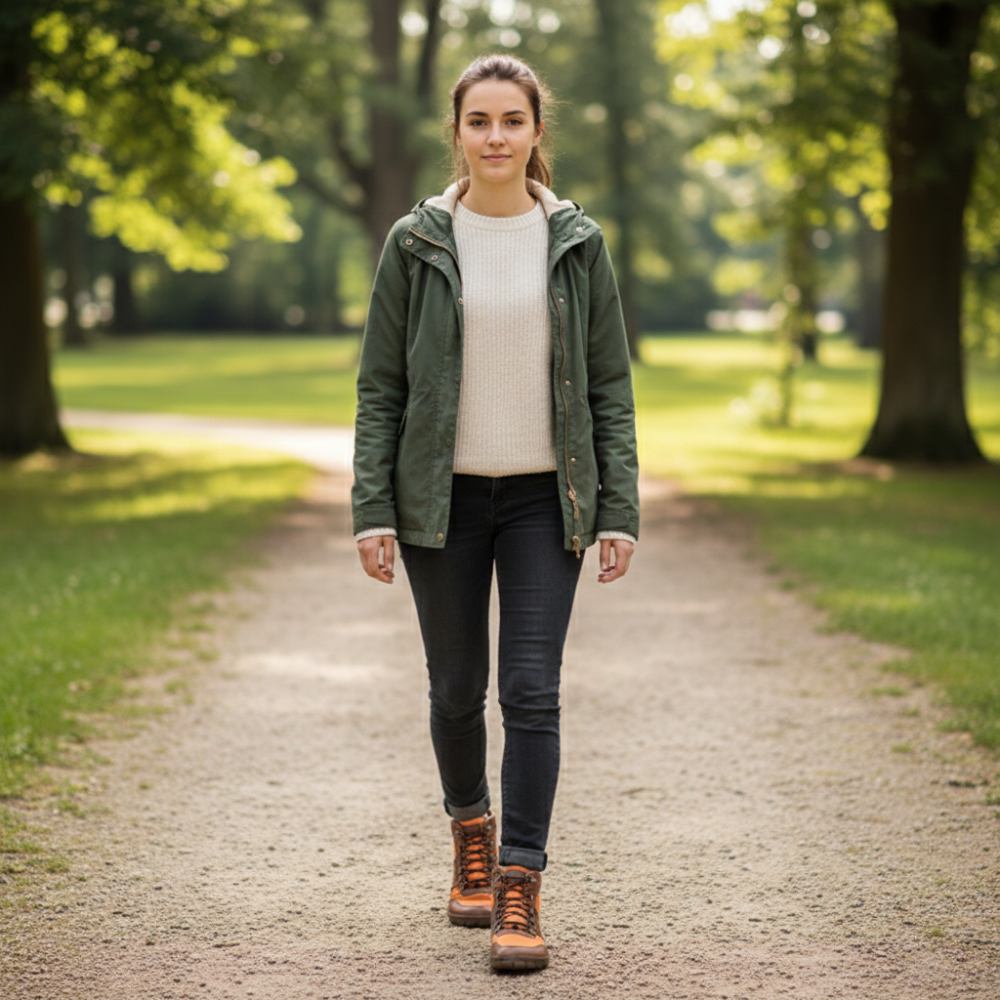 Hiqe középső vegán narancssárga vízálló