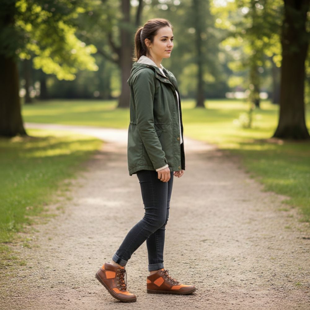 Hiqe középső vegán narancssárga vízálló