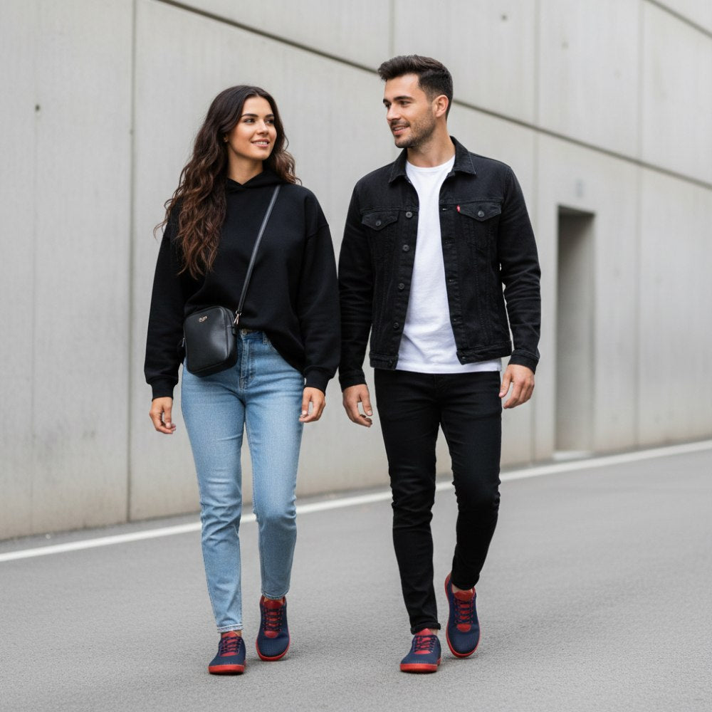Qaro Navy Red