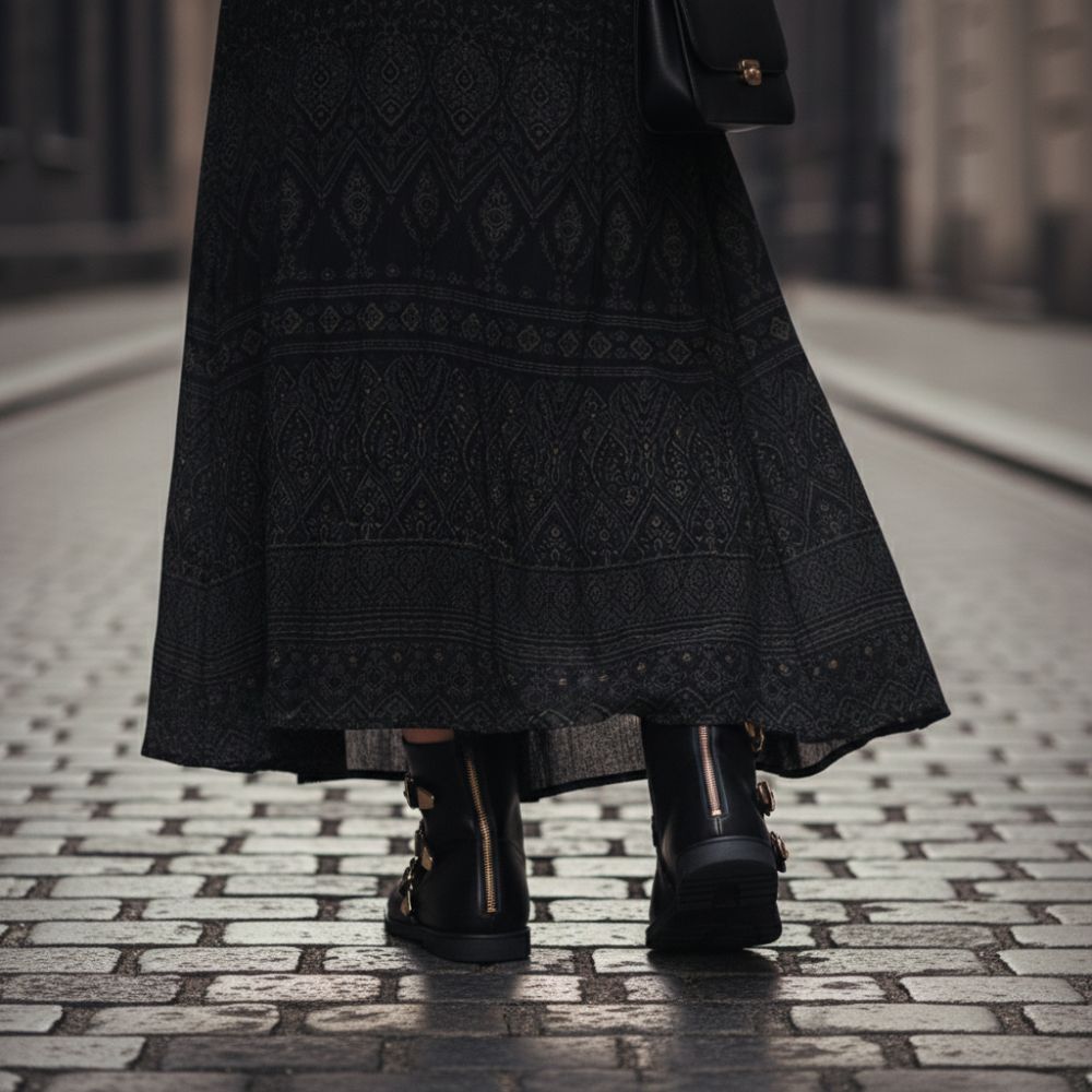 QLance fekete arany síkság